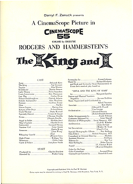 The King and I