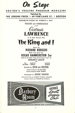The King and I