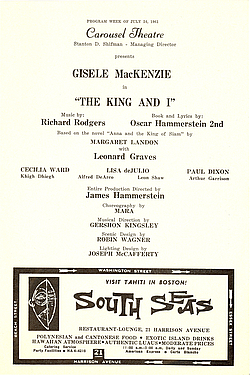 The King and I