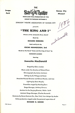 The King and I