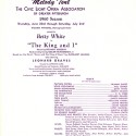 The King and I