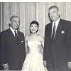 Richard Rodgers, Miyoshi Umeki, and Oscar Hammerstein at the ...