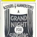 A Grand Night For Singing