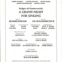 A Grand Night For Singing