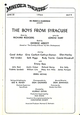 Boys from Syracuse