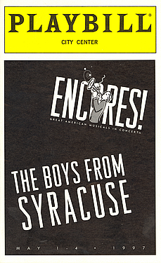 Boys from Syracuse Boys from Syracuse