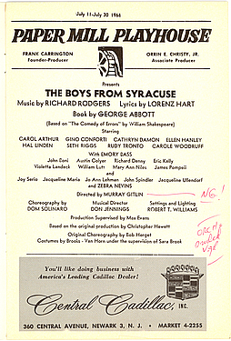Boys from Syracuse