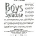 Boys from Syracuse Boys from Syracuse