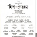 Boys from Syracuse Boys from Syracuse