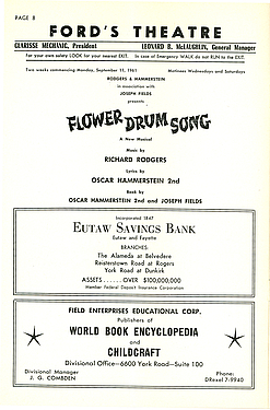 Flower Drum Song