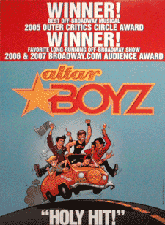 ALTAR BOYZ show poster