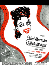 Call Me Madam show poster