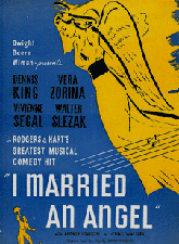 I Married an Angel show poster