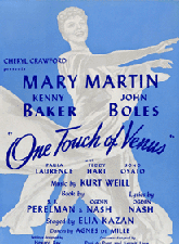 One Touch of Venus show poster