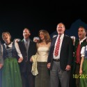The cast of THE SOUND OF MUSIC in Salzburg