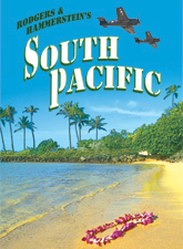 South Pacific show poster