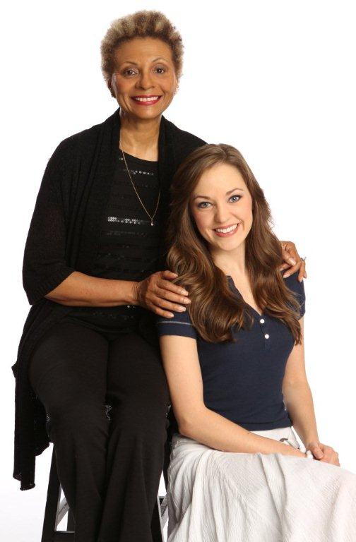 Leslie Uggams and Laura Osnes Leslie Uggams and Laura Osnes