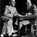 LOST IN THE STARS authors Kurt Weill and Maxwell Anderson.